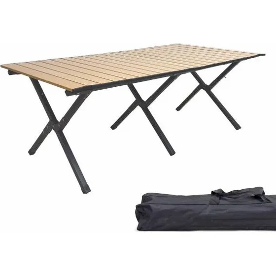 Grafner Campingtisch 118x58x43 cm klappbar mit Transporttasche