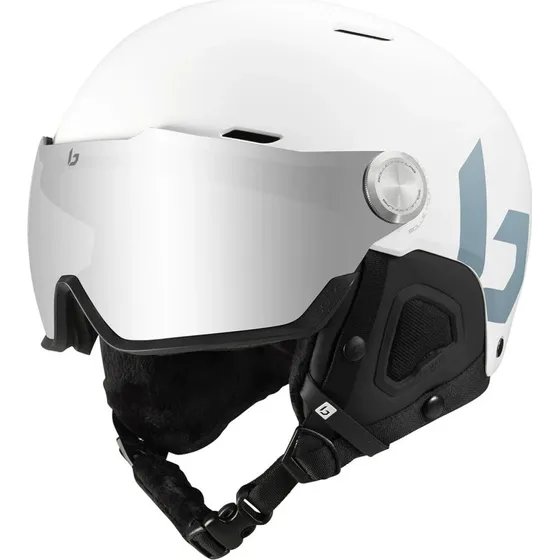 Bollé Might Visor Skihelm L (59-62 cm) offwhite-matte