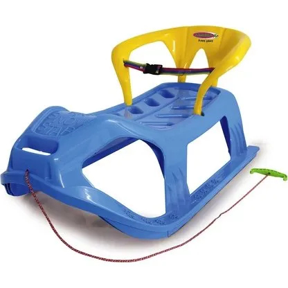 Jamara Snow-Star 90 cm Schlitten mit Lehne blau