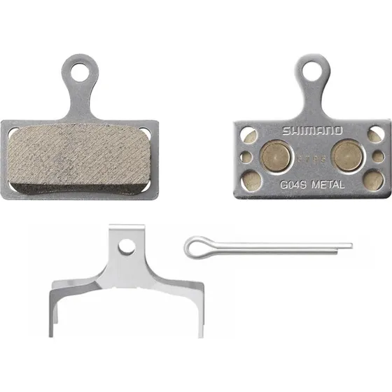 Shimano G04Ti Scheibenbremsbelge Metall Titan 1 Paar