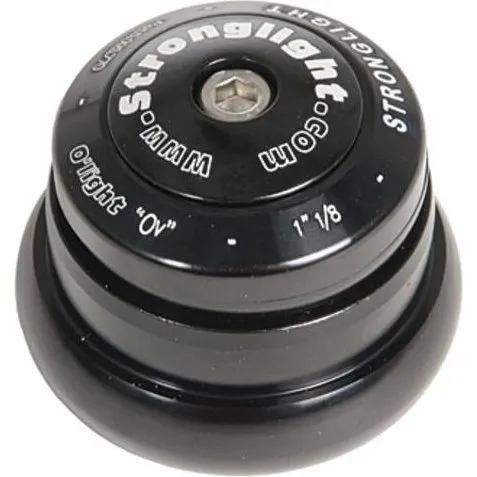 Stronglight O'light ST Oversize Steuersatz 1 1/8" schwarz