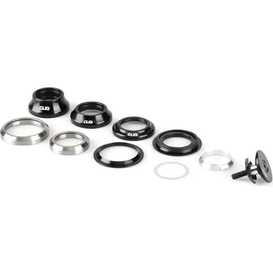 CliQ Race Integrated Tapered Headset 1 1/8" schwarz