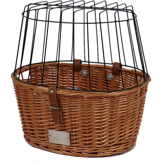 Duvo+ Weidenkorb Provence mit Kissen 48x33x44cm