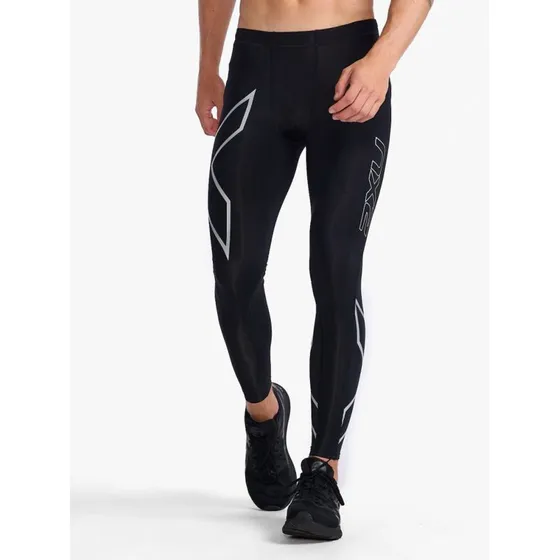 2XU Core Compression Tights Herren schwarz-silber