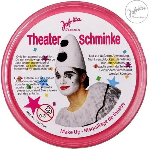 Jofrika 7090xx Theaterschminke Rot, 25g
