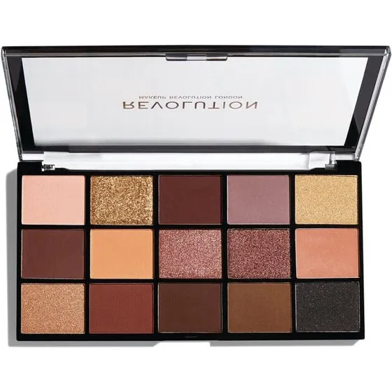 Makeup Revolution Reloaded Eyeshadow Palette Velvet Rose 1.1g x15