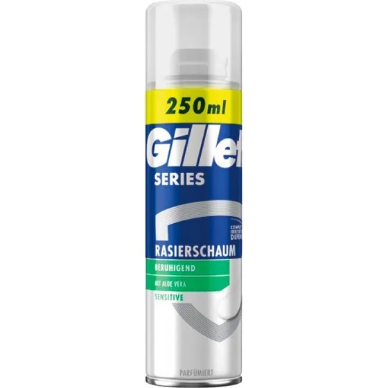 Gillette Series Rasierschaum 250 ml für empfindliche Haut