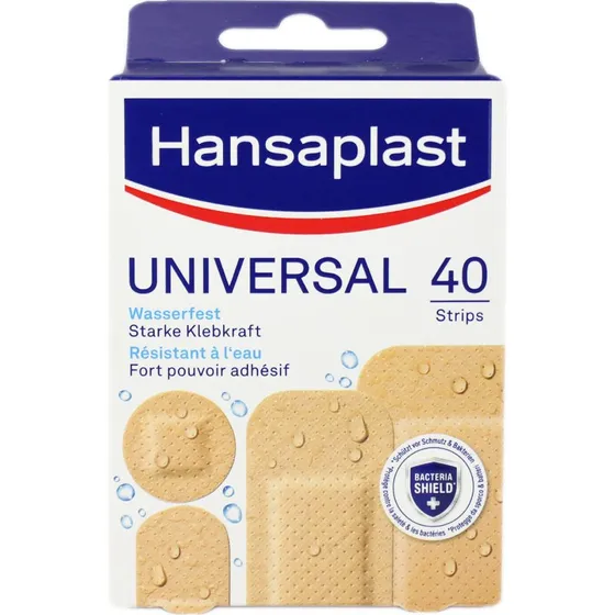 Hansaplast Universal Wasserfest Pflaster 40 Stück
