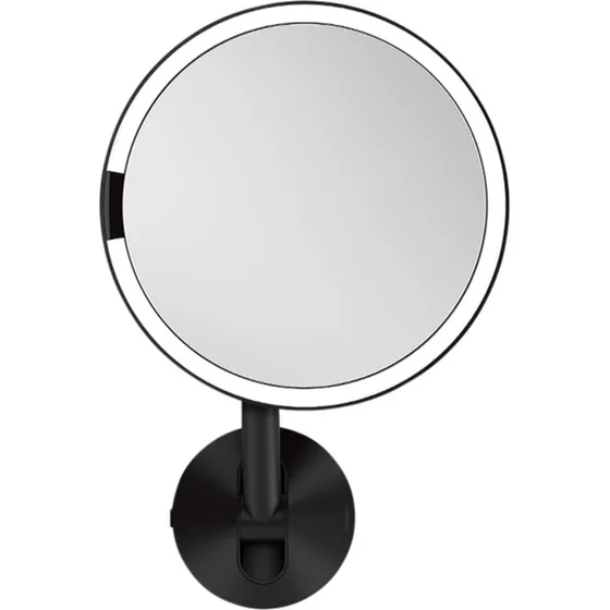 simplehuman Sensorspiegel rund weiß 5-fach vergrößert