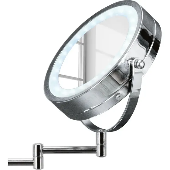 Brilliant Mirror Kosmetikspiegel Silber 3-fach Vergrößerung
