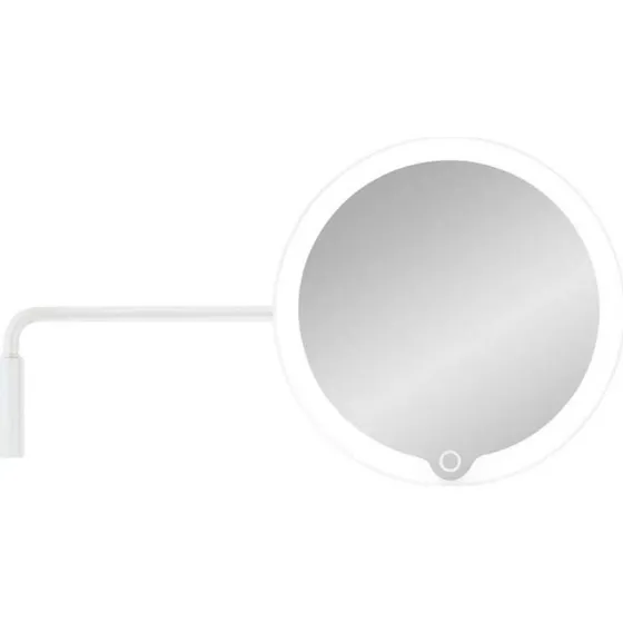 Blomus MODO LED Kosmetikspiegel White, 5-fach Vergrößerung