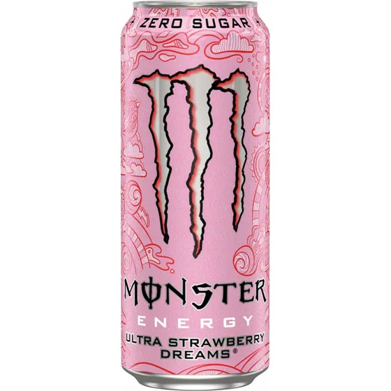 Monster Energy Ultra Strawberry Dreams Zero Zucker 12 x 500ml