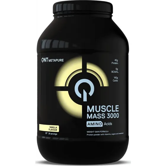QNT 3000 Muscle Mass Vanilla 1,3kg