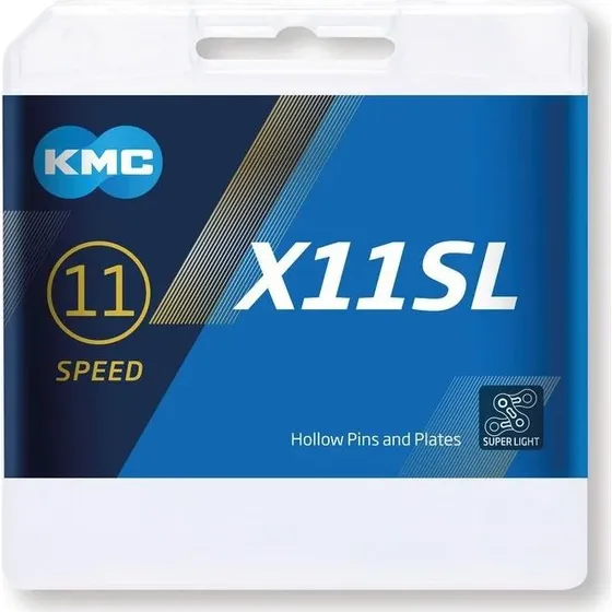 KMC X11SL Kette 11-fach 118 Glieder Silber