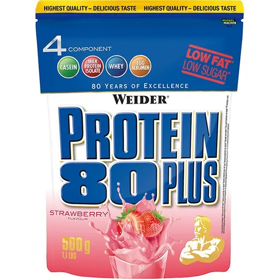 Weider Protein 80 Plus 500g Strawberry