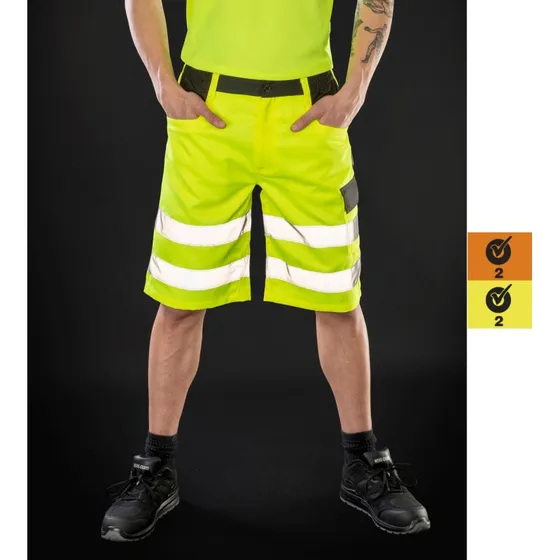 Result Safe-Guard RT328 Sicherheits-Cargoshorts, Fluorescent Orange, 4XL