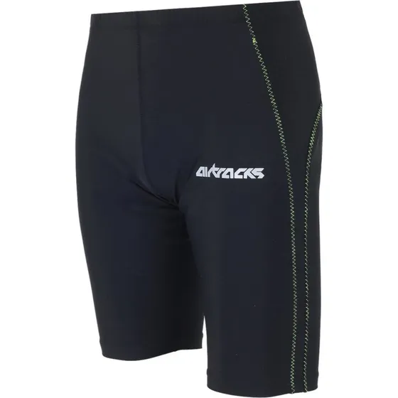 AIRTRACKS Herren Laufhose Tight Kurz Neon