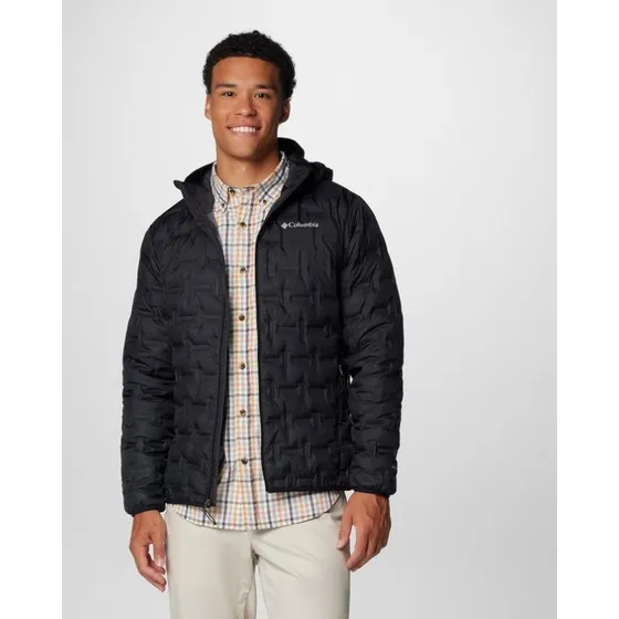 Columbia Delta Ridge II Down Hooded Jacket Schwarz