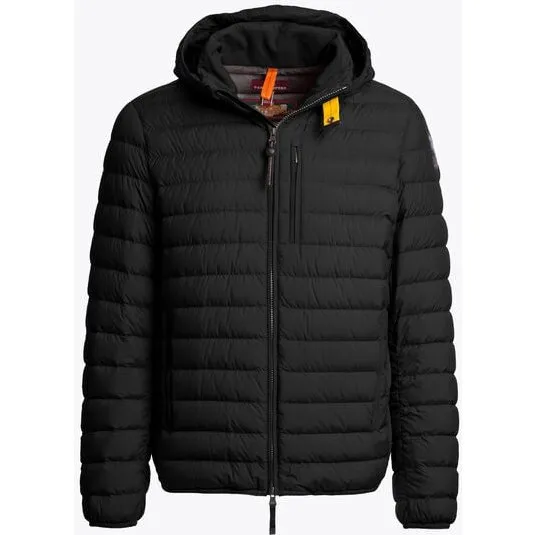 Parajumpers Last Minute Super Lightweight Hooded Jacket Schwarz