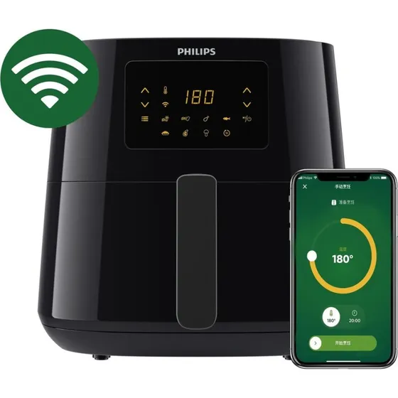 Philips HD9280/70 Heißluftfritteuse 1,2 kg schwarz
