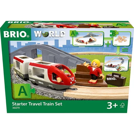 BRIO Reisezug Starter Set 36079