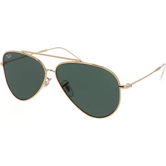 Ray-Ban Aviator Reverse RBR0101S Grün/Gold 59-11