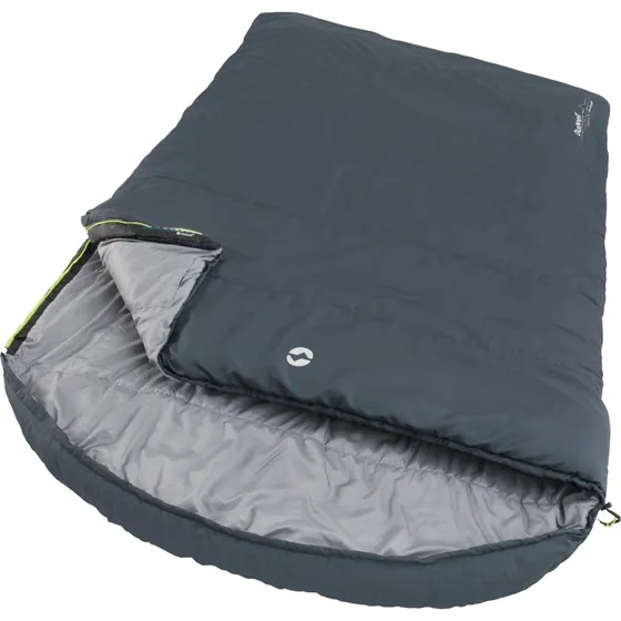 Outwell Campion Lux Deckenschlafsack 225x140 cm, Dunkelgrau