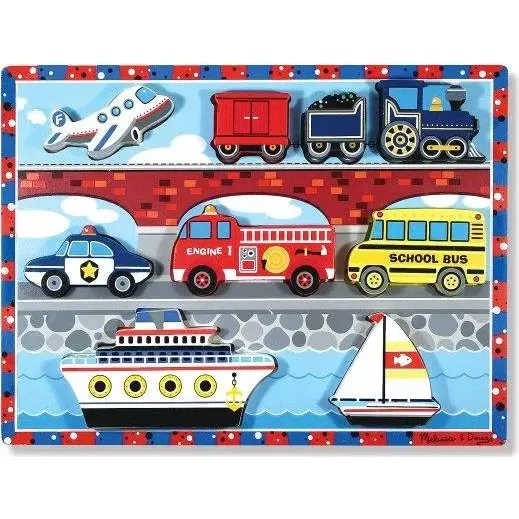 LÜK Puzzlefahrzeuge mit großen Stücken