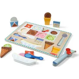 Lekker 2-in-1 Eiskaffee-Spielset, 16 Teile