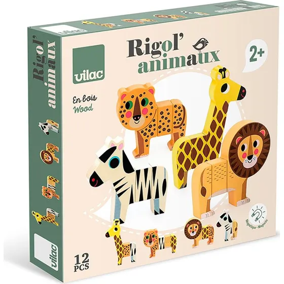 Vilac Magnetic Savannah Animals (7703S)