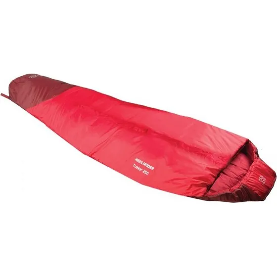 Highlander Trekker 250 Mummy-Schlafsack Rot