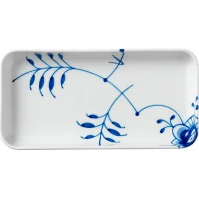Royal Copenhagen Blue Fluted Mega Platte eckig 24 cm