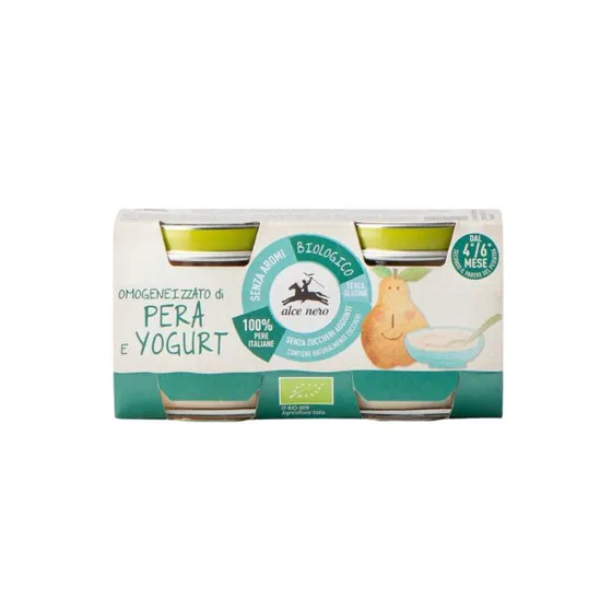 Alce Nero Bio Birnen-Joghurt-Brei 160g