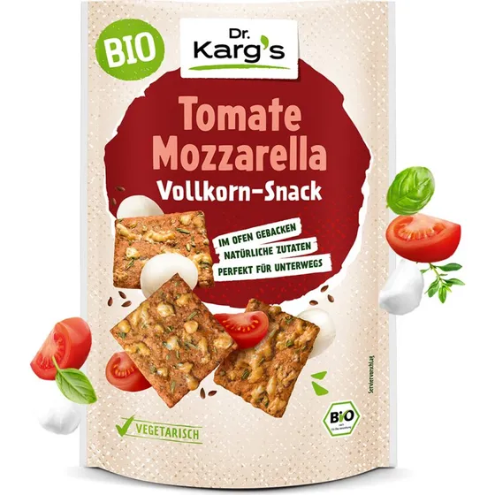 Dr. Kargs Bio Tomate Mozzarella Vollkorn Snack 110g