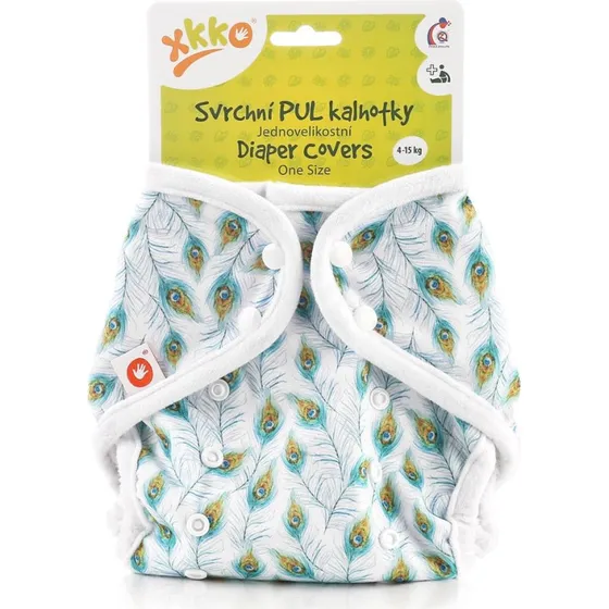 XKKO Überhose Onesize (Pfauenfedern) 4-15 kg