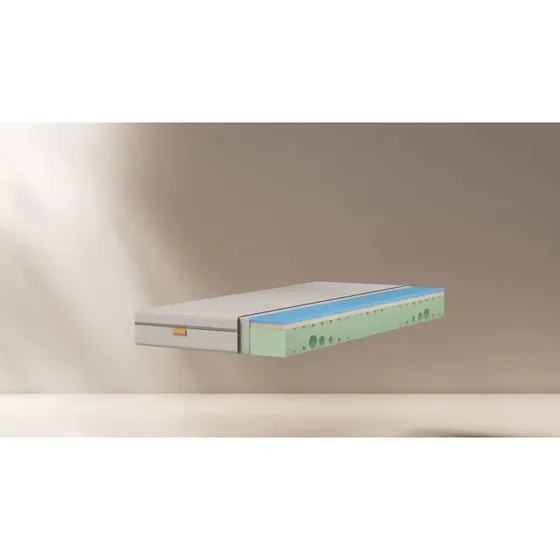 Emma One Kaltschaummatratze 90x200 cm, 18 cm hoch, medium/hart