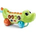 VTech Baby Lernspaß-Krokodil, farbiges Lernspiel mit Bewegungssensor