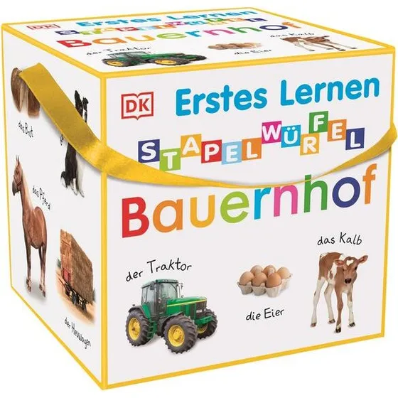 DK Erstes Lernen Stapelwürfel Bauernhof