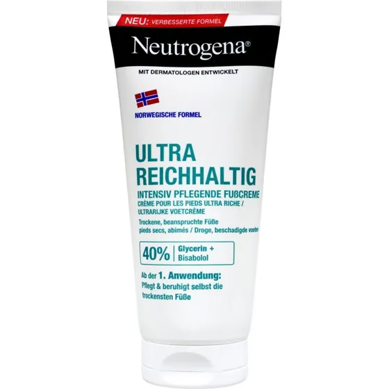 Neutrogena Norwegische Formel Reichhaltige Fußcreme 100 ml