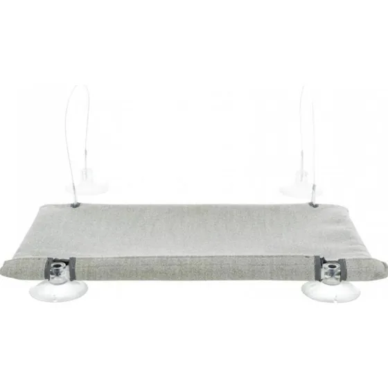 Trixie Fensterbett grau 50x30 cm