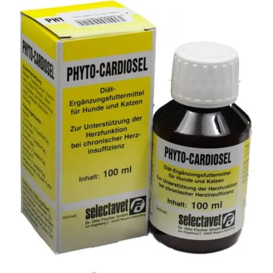 selectavet Phyto-Cardiosel 250 ml | Herzunterstützung für Hunde & Katzen