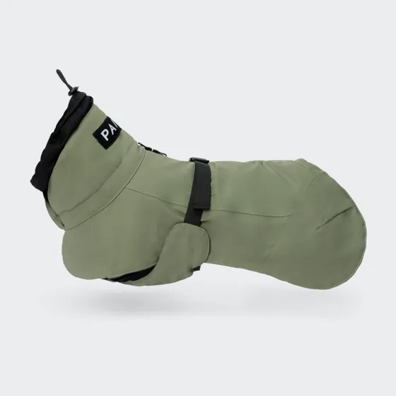 Paikka Visibility Hundewintermantel Grün 40 cm