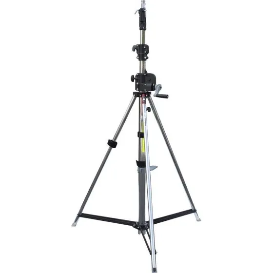 Manfrotto Kurbelstativ 3-Segment silber