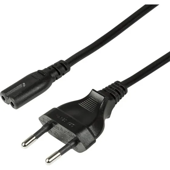LogiLink Netzkabel 3m CEE7/16 auf C7 schwarz