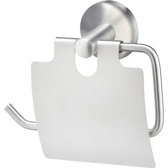 TrendLine Edelstahl Toilettenpapierhalter gebürstet mit Deckel