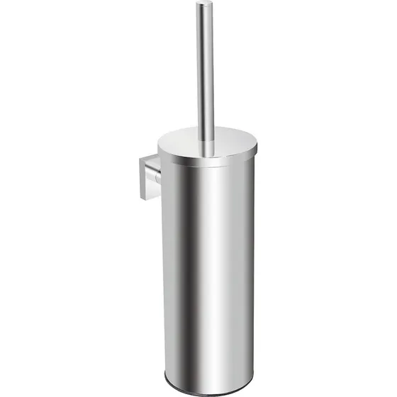 Elean WC-Brstengarnitur mit Deckel, Messing verchromt