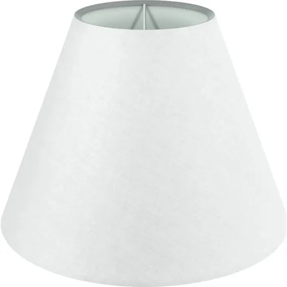 WOGATI Lampenschirm konisch, 20 cm, weiß