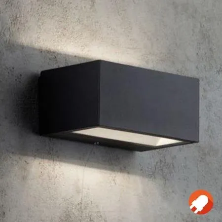 Nordlux Nene Wandleuchte Metall Schwarz 10,5W 700lm IP54