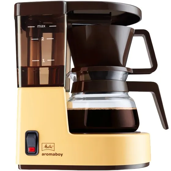 Melitta Aromaboy Kaffeemaschine 2 Tassen beige