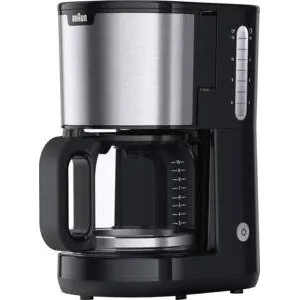 Braun KF 1500 PureShine 10-Tassen Kaffeemaschine schwarz